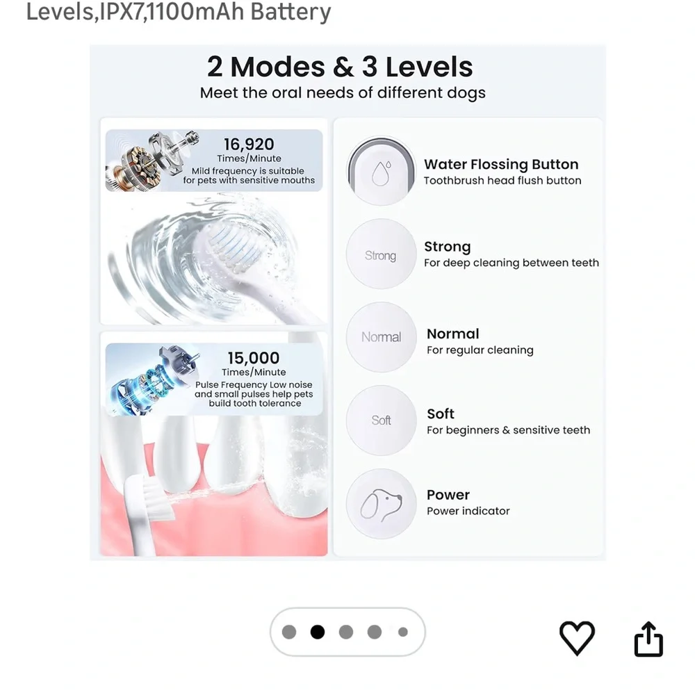 Bobopal 3-in-1 Pet Teeth Cleaning Kit